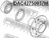 FEBEST DAC42750037M Wheel Bearing